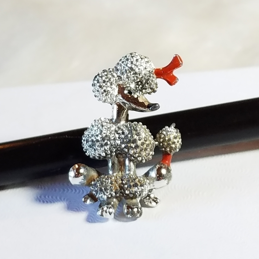 VINTAGE Poodle Pin - Picture 2 of 5